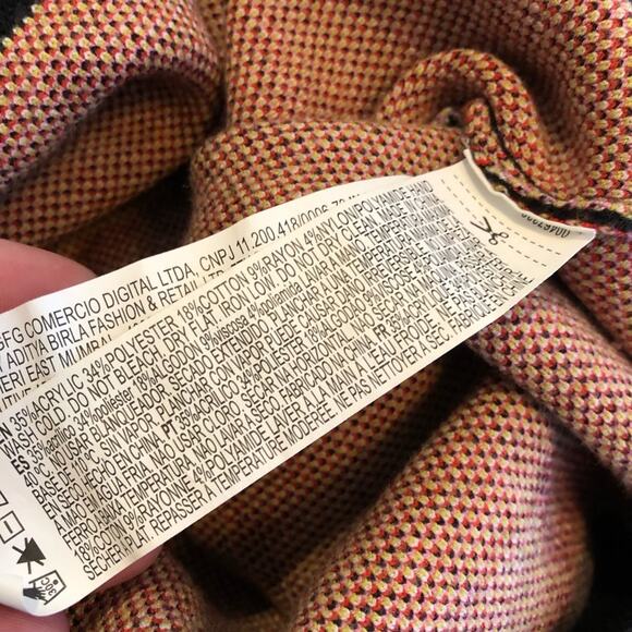 Hello Kitty Forever 21 Keroppi black green frog sweater size Medium - Picture 11 of 14